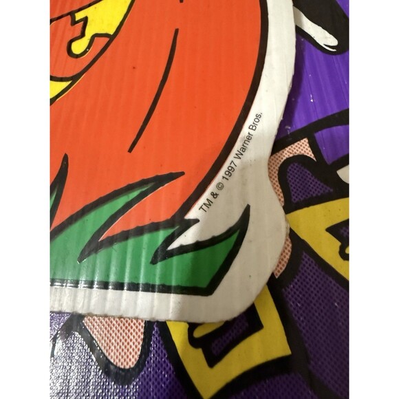 Vintage Halloween Yard Art Signs Cardboard Color Clings 1996 1997 Lot - Picture 9 of 11